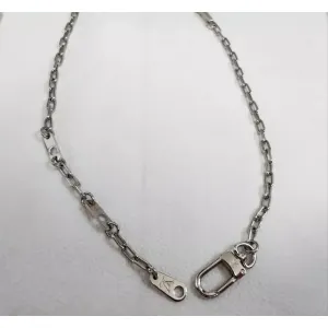 루이비통 실버 체인 목걸이 M68341