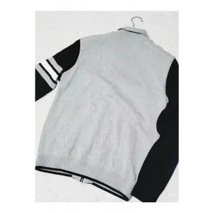 [장미쉘바스키아] 골프웨어 방풍집업 니트 자켓