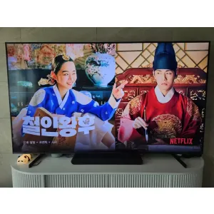 삼성 85인치 KQ85QC65AFXKR QLED 티비 급처 팝니다~!